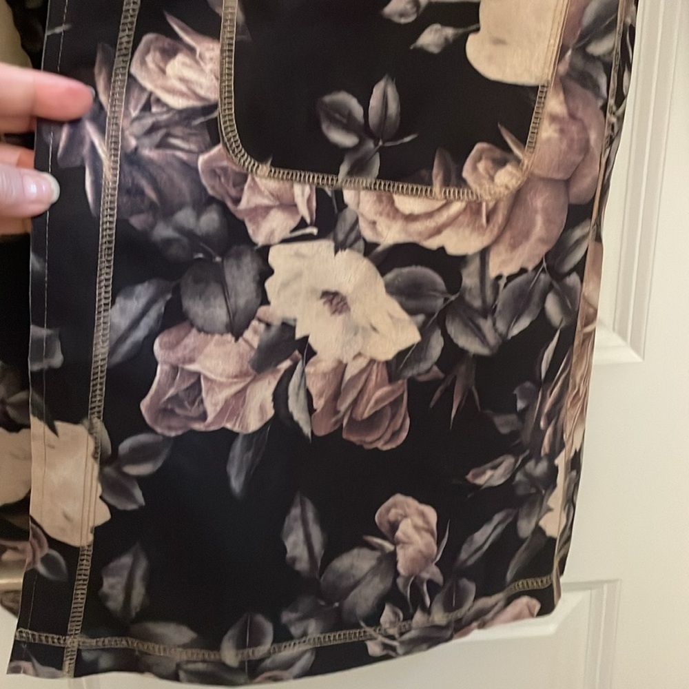 Anthropologie Solitaire Faux Suede Black, Gray, Mauve Open Duster Jacket XS NWT - Picture 8 of 15